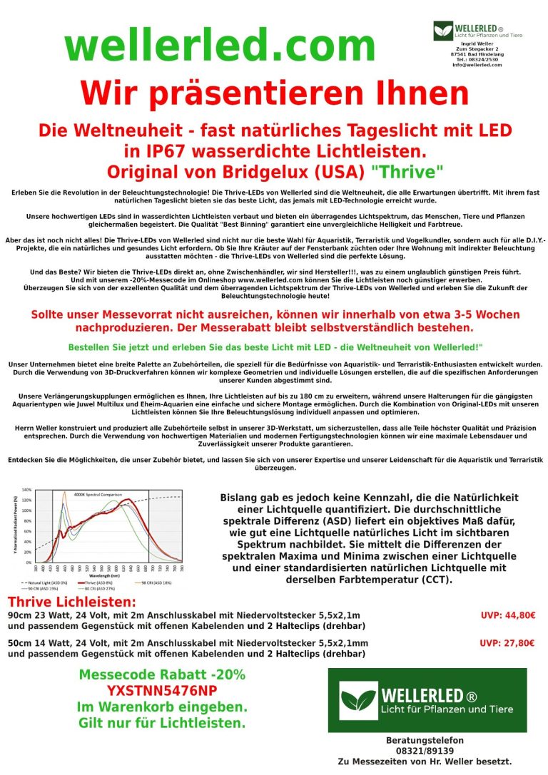 Flyer Aqua Expo Thrive